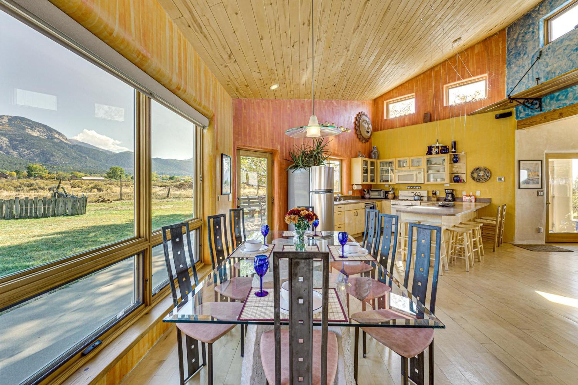 Arroyo Seco 10 Mi To Taos Ski Valley Mtn-View Duplex With Deck!ヴィラ エクステリア 写真